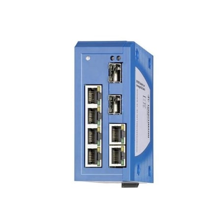Hirschmann Spider III SSR40-6TX/2SFP - Standard Series Industrial Unmanaged Ethernet Switch, 6 x 10/1 942335015